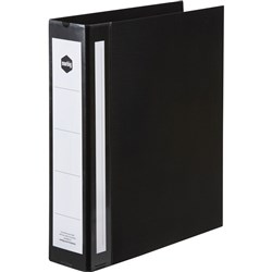 DELUXE PVC BINDERS A4 4 'D' 50mm Black