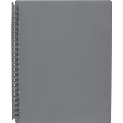 A4 DISPLAY BOOKS 20PG GREY