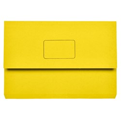 SLIMPICK DOCUMENT WALLETS YELLOW