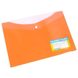 BEAUTONE POLYPROP TROPICAL DOCUMENT ENV A4 Orange/Mango
