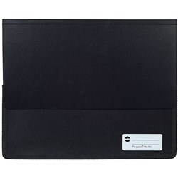 MARBIG POLYPICK DOCUMENT WLT A4 Heavy Duty Wallet Black