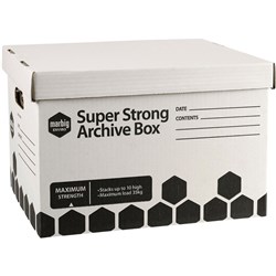 MARBIG ARCHIVE BOX SUPER STRONG W320 X L420 X H260MM