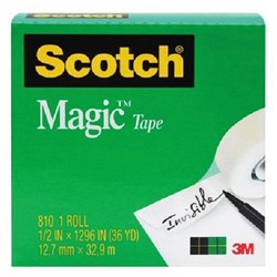SCOTCH 810 MAGIC TAPE 12mmx33m