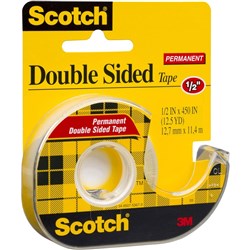 SCOTCH DOUBLE SIDED TAPE 137P ROLL 12.7mm x 11.4mtr