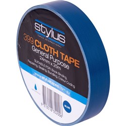 STYLUS 399 CLOTH TAPE Blue 24mmx25m ROLL