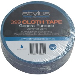 STYLUS 399 CLOTH TAPE Blue 36mmx25m ROLL