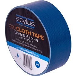 STYLUS 399 CLOTH TAPE Blue 48mmx25m ROLL