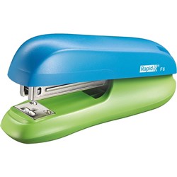 RAPID FUNKY F6 STAPLER Half Strip Blue / Green 24/6 & 26/6 staples