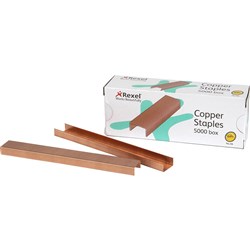 REXEL COPPER STAPLES #56 STAPLES 5000