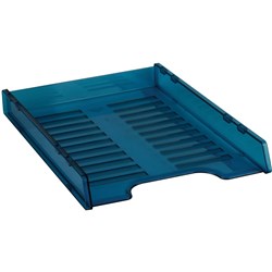 ITALPLAST DOCUMENT TRAY A4 Multi Fit Compact Blue