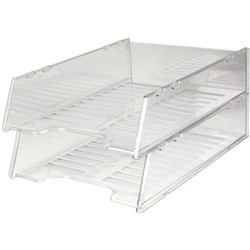 ITALPLAST DOCUMENT TRAY Multifit - Clear