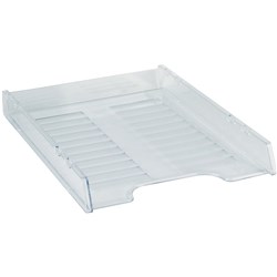 ITALPLAST DOCUMENT TRAY A4 Multi Fit Clear