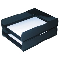 SWS NOUVEAU DOCUMENT TRAYS BLACK