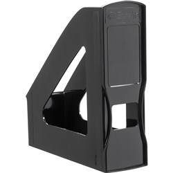 SWS NOUVEAU MAGAZINE RACK Black