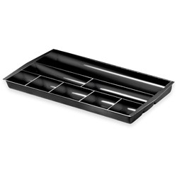 ITALPLASTgreenR DESK ACCESS Drawer Tidy Black Recycled