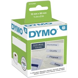 LABEL THERMAL SUSPENSION FILE LABEL SUIT DYMO LABELWRITER 12 X 50MM S0722460