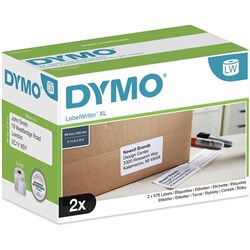 DYMO LW SHIPPING LABELS Suits 4XL 59X102mm 575/Roll BX115