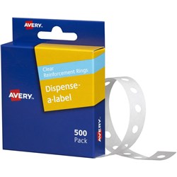 AVERY RING REINFORCEMENTS Ring Reinforcements PK500