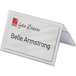 MARBIG NAME PLATES SMALL 92x56MM BX50