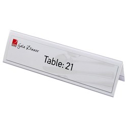 MARBIG NAME PLATES LARGE 210x59MM PK25