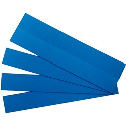 QUARTET MAGNETIC STRIPS. Blue PK25