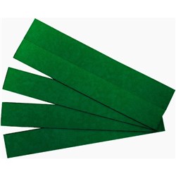 QUARTET MAGNETIC STRIPS. Green PK25