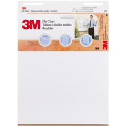 3M FLIPCHART- NON ADHESIVE 570 White 635x762mm