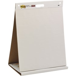 SUPER STICKY 563 EASEL PAD WHITE