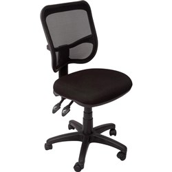 MESH OPERATOR CHAIR Black mesh back