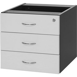 LOGAN FIXED PEDESTAL 3 Drawer