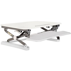 RAPID RISER WORKSTATION W680mm X D590mm Small - White