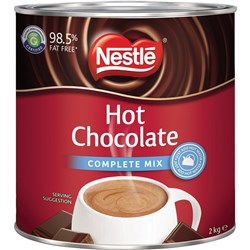 NESTLE HOT CHOCOLATE Complete Mix 2kg Tin TIN