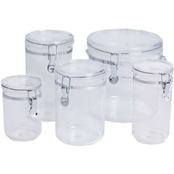 IMPRESS STORAGE CANISTERS Round Acrylic, 810ml