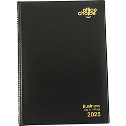 Office Choice Business Diary A4 Day To Page black sub for Cumberland Elegant