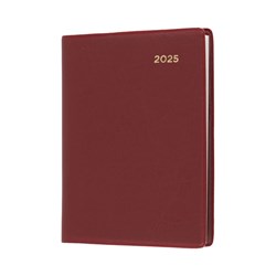 Collins Belmont Pocket Diary Week To View A7 Burgundy