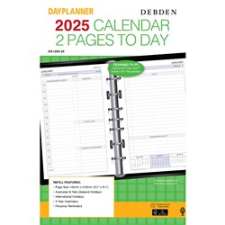 Debden Dayplanner Refill 2 Pages To A Day 140X216mm