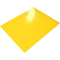 RAINBOW POSTER BOARD Double Sided 510x640mm Yellow