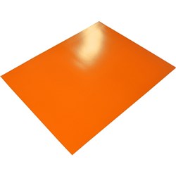 RAINBOW POSTER BOARD Double Sided 510x 640mm Orange