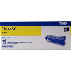 BROTHER TONER CARTRIDGE TN-443Y High Yield Yellow