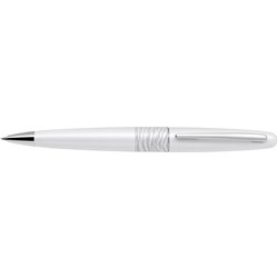 PILOT MR BALLPOINT PEN MR2 White Tiger White Barrel Medium Black Ink