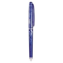 PILOT FRIXION BALL PEN BLUE GEL INK 0.5MM EXTRA FINE BX12