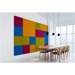 VISIONCHART FELT PINBOARD 900x900mm Frameless