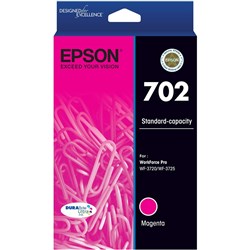 EPSON 702 MAGENTA INK CARTRIDGE E702M