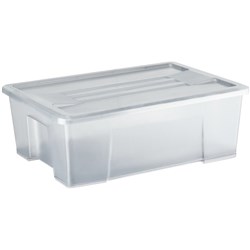 ITALPLAST STORAGE BOX I204 graphite