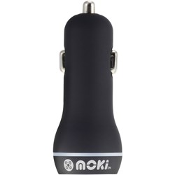 Moki Dual USB Charger ACC MUSBCB Black