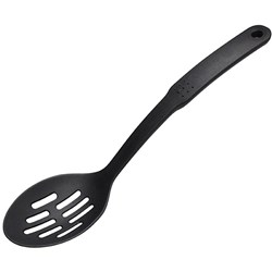 CONNOISSEUR SLOTTED SPOON Black