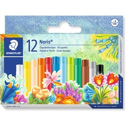 STAEDTLER NORIS CLUB Oil Pastels Assorted Colours Pack of 12