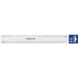 STAEDTLER RULER CLEAR 30CM