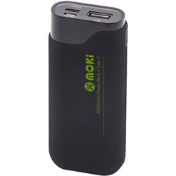 MOKI POWERBANK 5000MAH Black