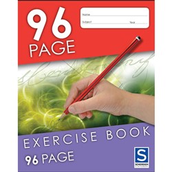 SOVEREIGN EXERCISE BOOK 8MM Ruled 225mm x 175mm 96 Page